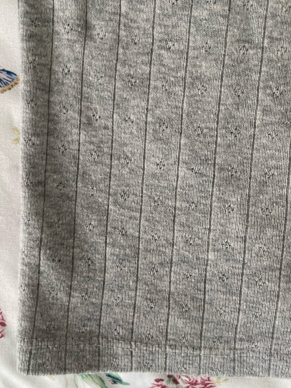GAP Grey Ribbed Tank Cami - Picture 3 of 3